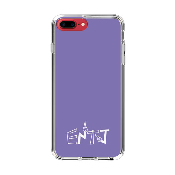 Slim Protection Case［ オリジナル - ENTJ 指揮官 - アルファベット - Purple ］