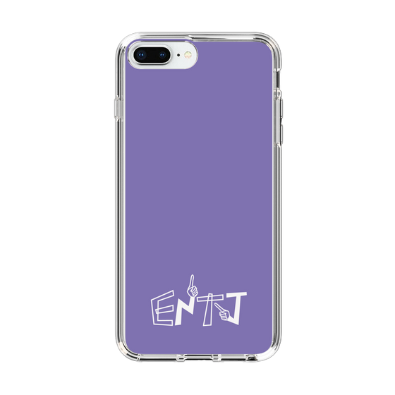 Slim Protection Case［ オリジナル - ENTJ 指揮官 - アルファベット - Purple ］