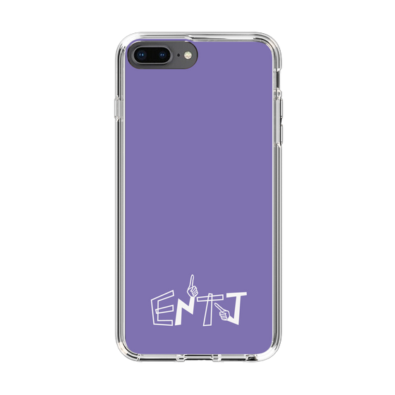 Slim Protection Case［ オリジナル - ENTJ 指揮官 - アルファベット - Purple ］