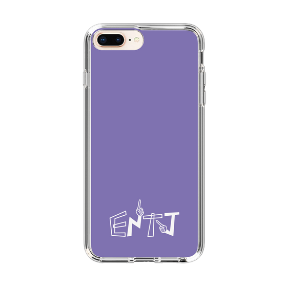 Slim Protection Case［ オリジナル - ENTJ 指揮官 - アルファベット - Purple ］