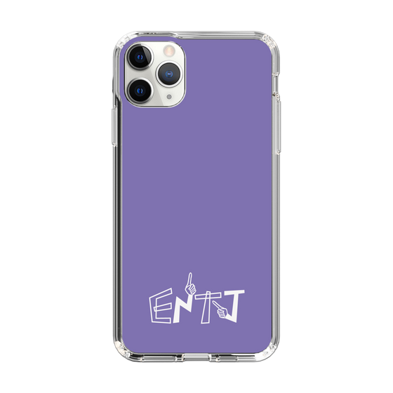 Slim Protection Case［ オリジナル - ENTJ 指揮官 - アルファベット - Purple ］