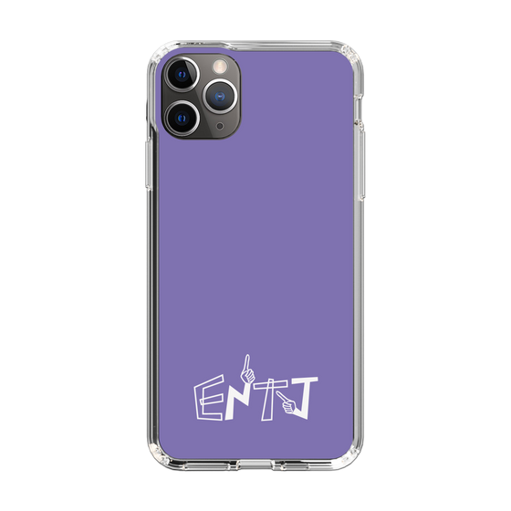 Slim Protection Case［ オリジナル - ENTJ 指揮官 - アルファベット - Purple ］