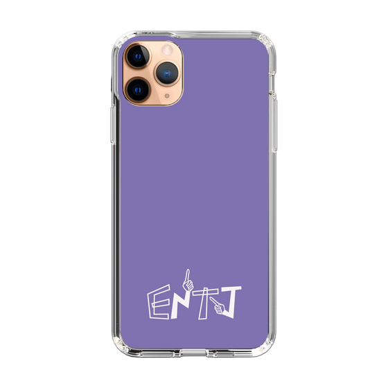 Slim Protection Case［ オリジナル - ENTJ 指揮官 - アルファベット - Purple ］