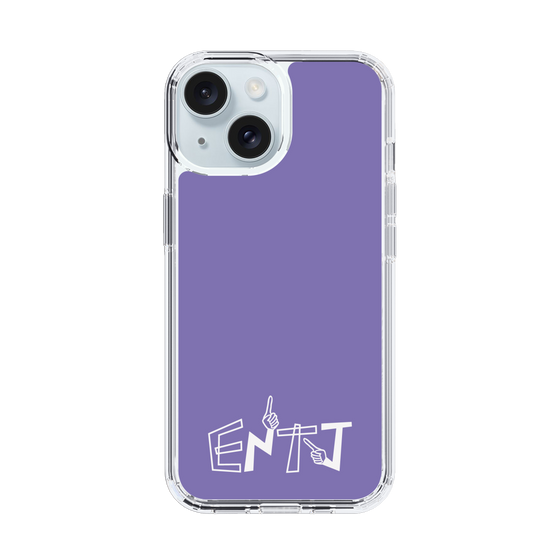 Slim Protection Case［ オリジナル - ENTJ 指揮官 - アルファベット - Purple ］