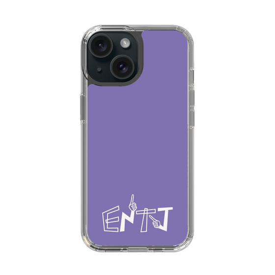 Slim Protection Case［ オリジナル - ENTJ 指揮官 - アルファベット - Purple ］
