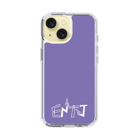 Slim Protection Case［ オリジナル - ENTJ 指揮官 - アルファベット - Purple ］