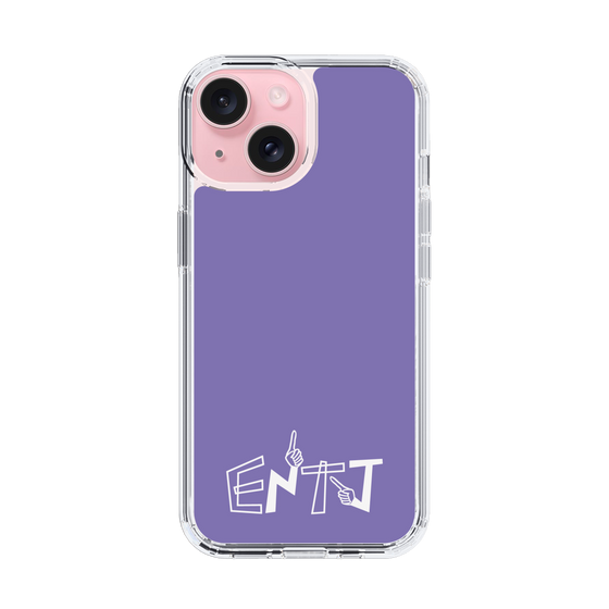 Slim Protection Case［ オリジナル - ENTJ 指揮官 - アルファベット - Purple ］