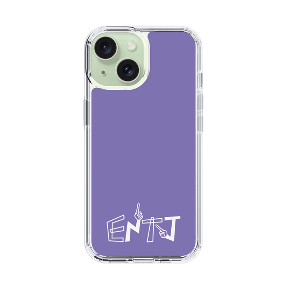 Slim Protection Case［ オリジナル - ENTJ 指揮官 - アルファベット - Purple ］