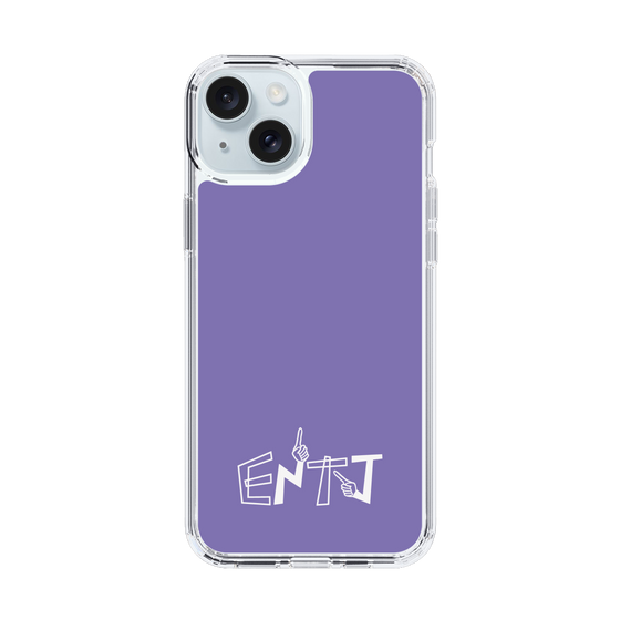 Slim Protection Case［ オリジナル - ENTJ 指揮官 - アルファベット - Purple ］