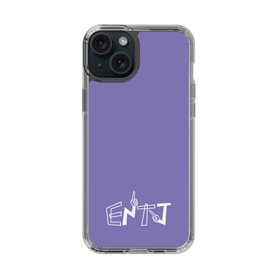Slim Protection Case［ オリジナル - ENTJ 指揮官 - アルファベット - Purple ］