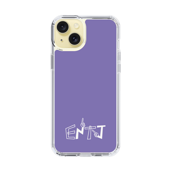 Slim Protection Case［ オリジナル - ENTJ 指揮官 - アルファベット - Purple ］