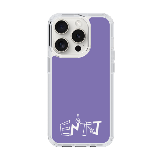 Slim Protection Case［ オリジナル - ENTJ 指揮官 - アルファベット - Purple ］