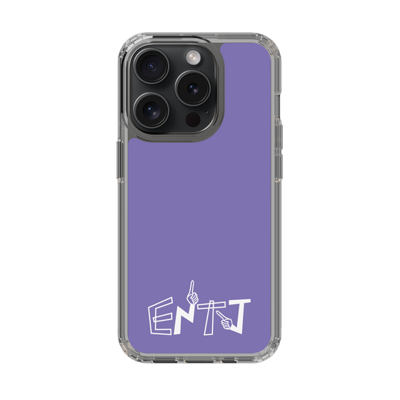 Slim Protection Case［ オリジナル - ENTJ 指揮官 - アルファベット - Purple ］