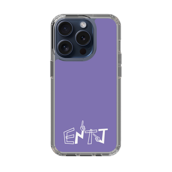 Slim Protection Case［ オリジナル - ENTJ 指揮官 - アルファベット - Purple ］