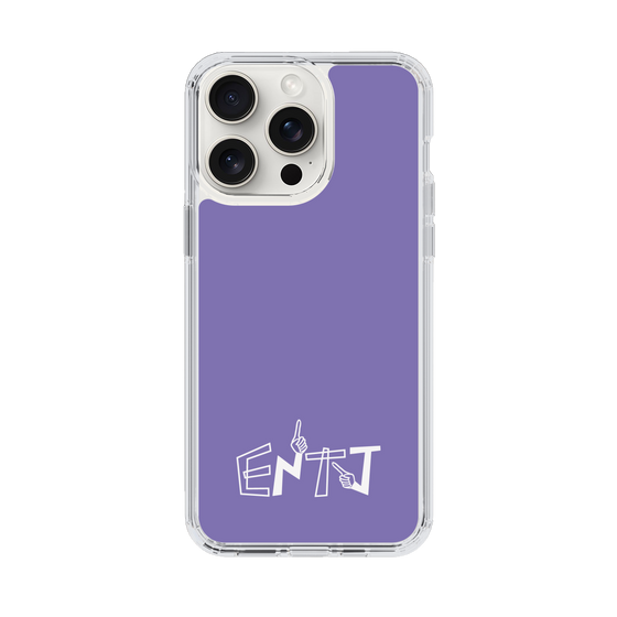 Slim Protection Case［ オリジナル - ENTJ 指揮官 - アルファベット - Purple ］