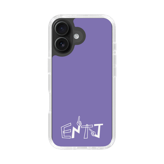 Slim Protection Case［ オリジナル - ENTJ 指揮官 - アルファベット - Purple ］