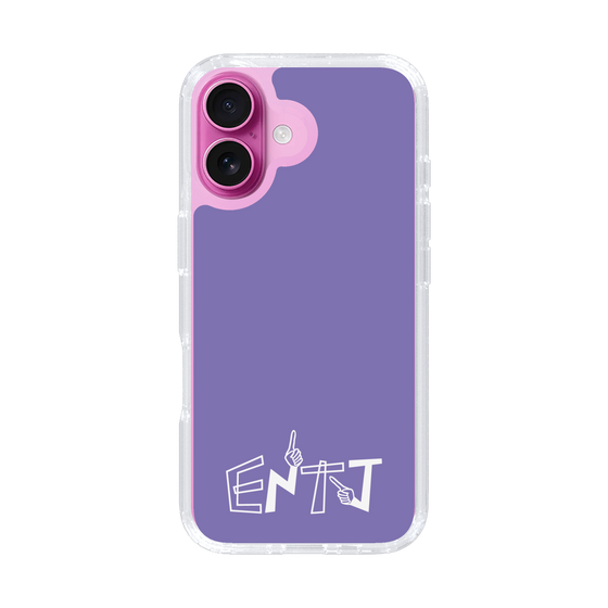 Slim Protection Case［ オリジナル - ENTJ 指揮官 - アルファベット - Purple ］