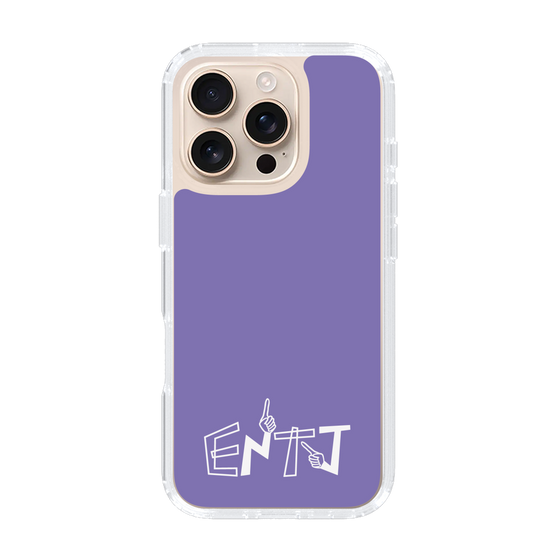 Slim Protection Case［ オリジナル - ENTJ 指揮官 - アルファベット - Purple ］