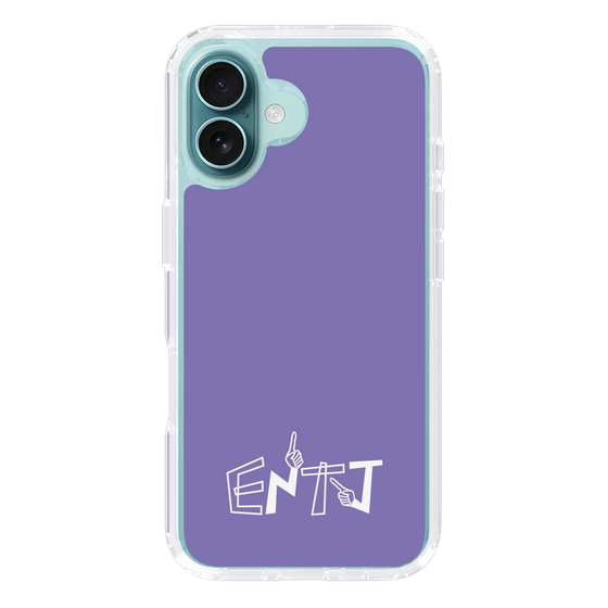 Slim Protection Case［ オリジナル - ENTJ 指揮官 - アルファベット - Purple ］