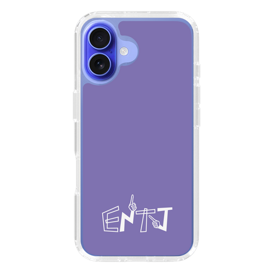 Slim Protection Case［ オリジナル - ENTJ 指揮官 - アルファベット - Purple ］