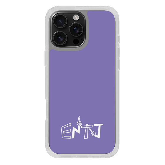 Slim Protection Case［ オリジナル - ENTJ 指揮官 - アルファベット - Purple ］