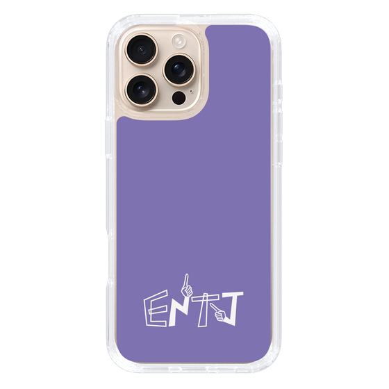 Slim Protection Case［ オリジナル - ENTJ 指揮官 - アルファベット - Purple ］