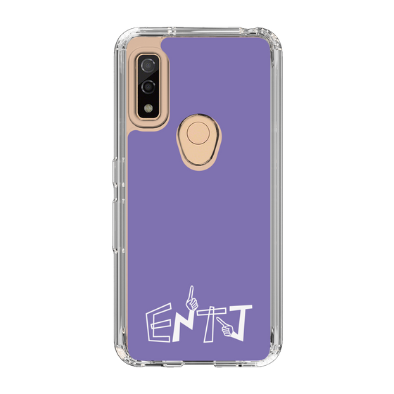 Slim Protection Case［ オリジナル - ENTJ 指揮官 - アルファベット - Purple ］