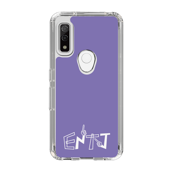 Slim Protection Case［ オリジナル - ENTJ 指揮官 - アルファベット - Purple ］