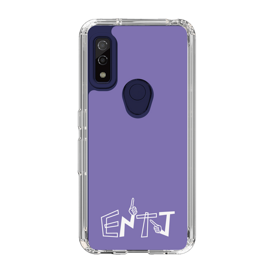 Slim Protection Case［ オリジナル - ENTJ 指揮官 - アルファベット - Purple ］