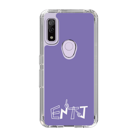 Slim Protection Case［ オリジナル - ENTJ 指揮官 - アルファベット - Purple ］