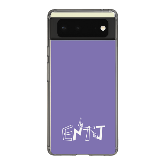 Slim Protection Case［ オリジナル - ENTJ 指揮官 - アルファベット - Purple ］