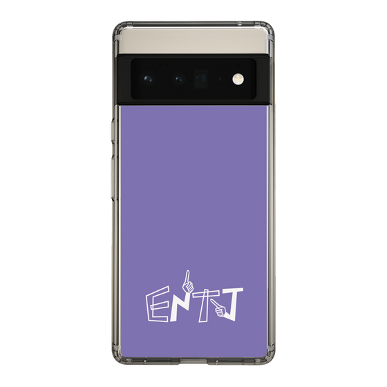 Slim Protection Case［ オリジナル - ENTJ 指揮官 - アルファベット - Purple ］