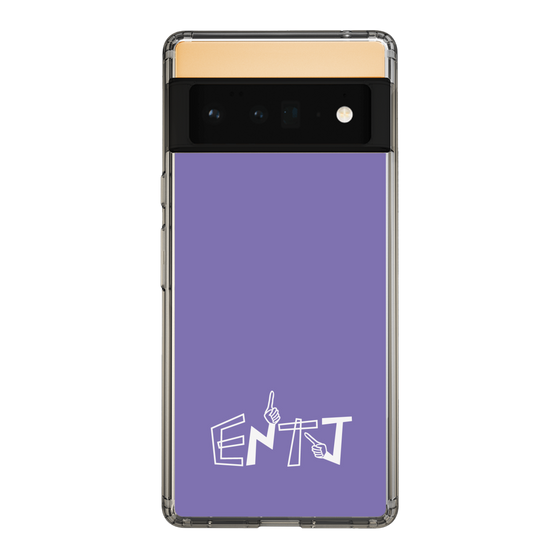 Slim Protection Case［ オリジナル - ENTJ 指揮官 - アルファベット - Purple ］