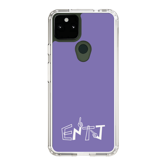 Slim Protection Case［ オリジナル - ENTJ 指揮官 - アルファベット - Purple ］