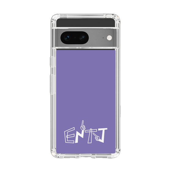 Slim Protection Case［ オリジナル - ENTJ 指揮官 - アルファベット - Purple ］