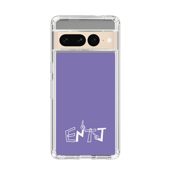 Slim Protection Case［ オリジナル - ENTJ 指揮官 - アルファベット - Purple ］