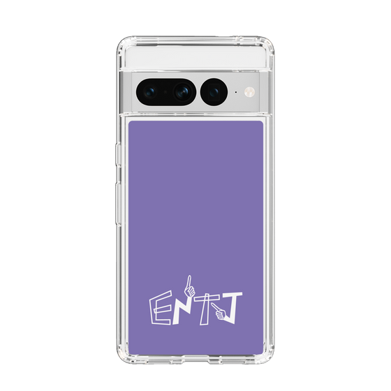 Slim Protection Case［ オリジナル - ENTJ 指揮官 - アルファベット - Purple ］