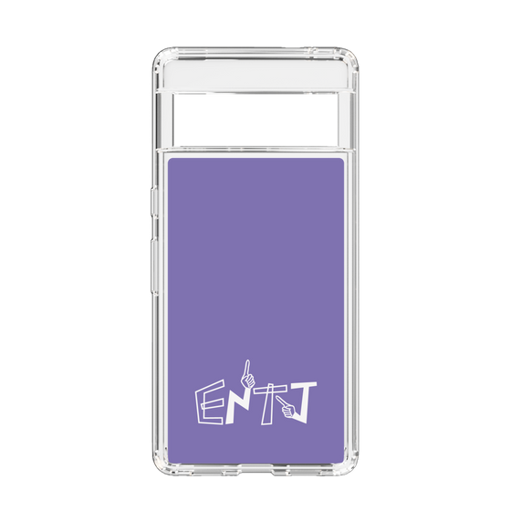 Slim Protection Case［ オリジナル - ENTJ 指揮官 - アルファベット - Purple ］