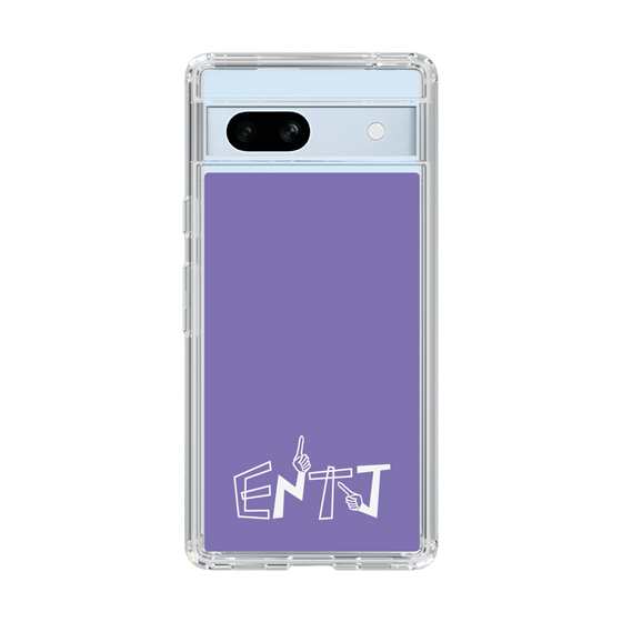 Slim Protection Case［ オリジナル - ENTJ 指揮官 - アルファベット - Purple ］