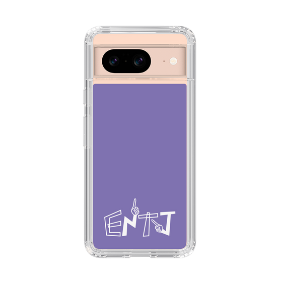 Slim Protection Case［ オリジナル - ENTJ 指揮官 - アルファベット - Purple ］