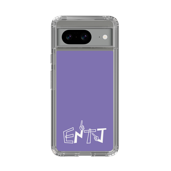 Slim Protection Case［ オリジナル - ENTJ 指揮官 - アルファベット - Purple ］