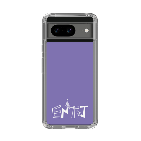 Slim Protection Case［ オリジナル - ENTJ 指揮官 - アルファベット - Purple ］