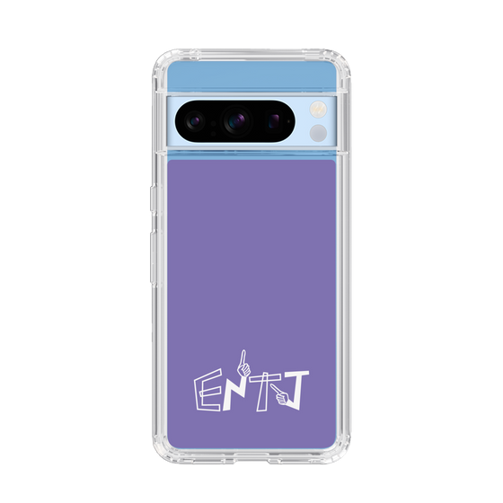 Slim Protection Case［ オリジナル - ENTJ 指揮官 - アルファベット - Purple ］