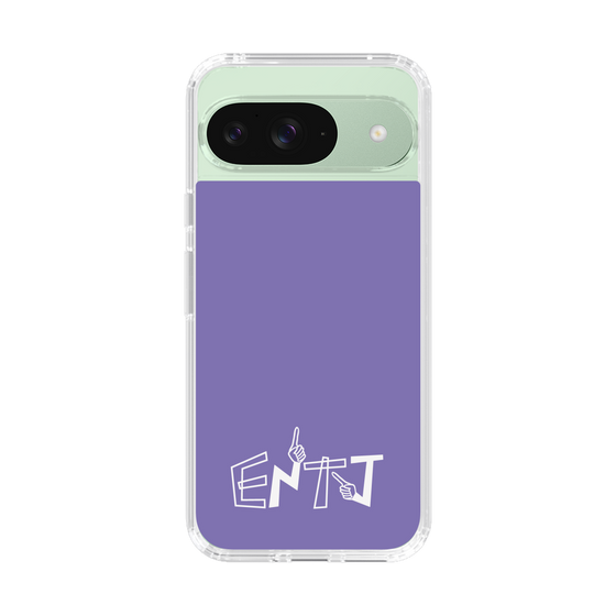 Slim Protection Case［ オリジナル - ENTJ 指揮官 - アルファベット - Purple ］