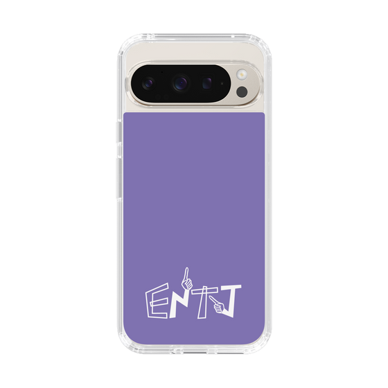 Slim Protection Case［ オリジナル - ENTJ 指揮官 - アルファベット - Purple ］