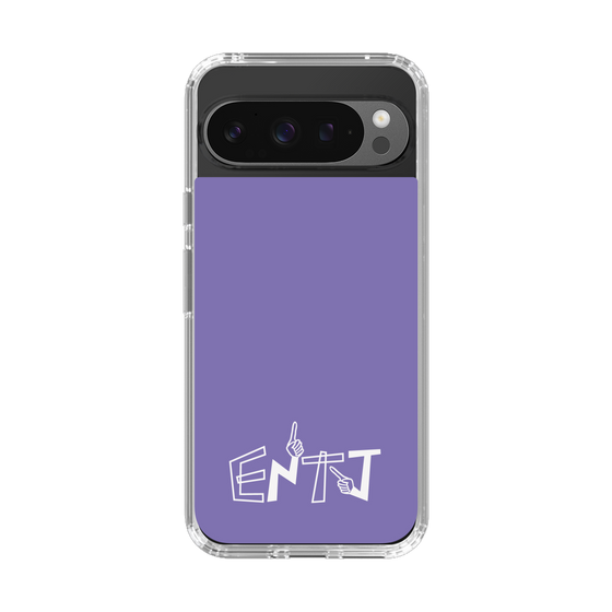 Slim Protection Case［ オリジナル - ENTJ 指揮官 - アルファベット - Purple ］