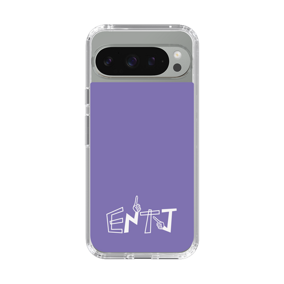 Slim Protection Case［ オリジナル - ENTJ 指揮官 - アルファベット - Purple ］