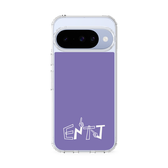 Slim Protection Case［ Original - ENTJ Commander - Alphabet - Purple ］