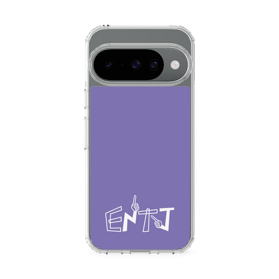 Slim Protection Case［ Original - ENTJ Commander - Alphabet - Purple ］