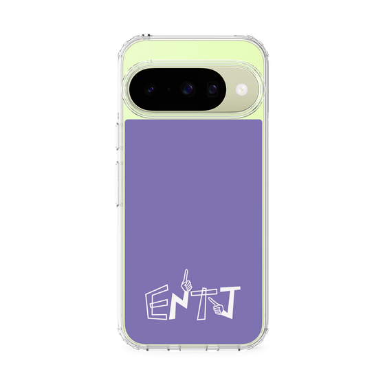 Slim Protection Case［ Original - ENTJ Commander - Alphabet - Purple ］